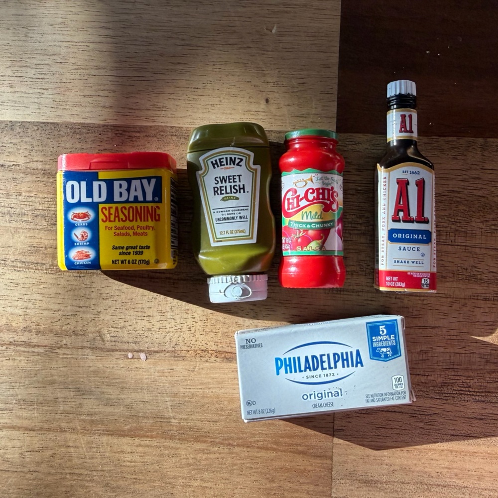 Mini Brands Lot Food Condiments Old Bay Heinz A1 Philadelphia‎